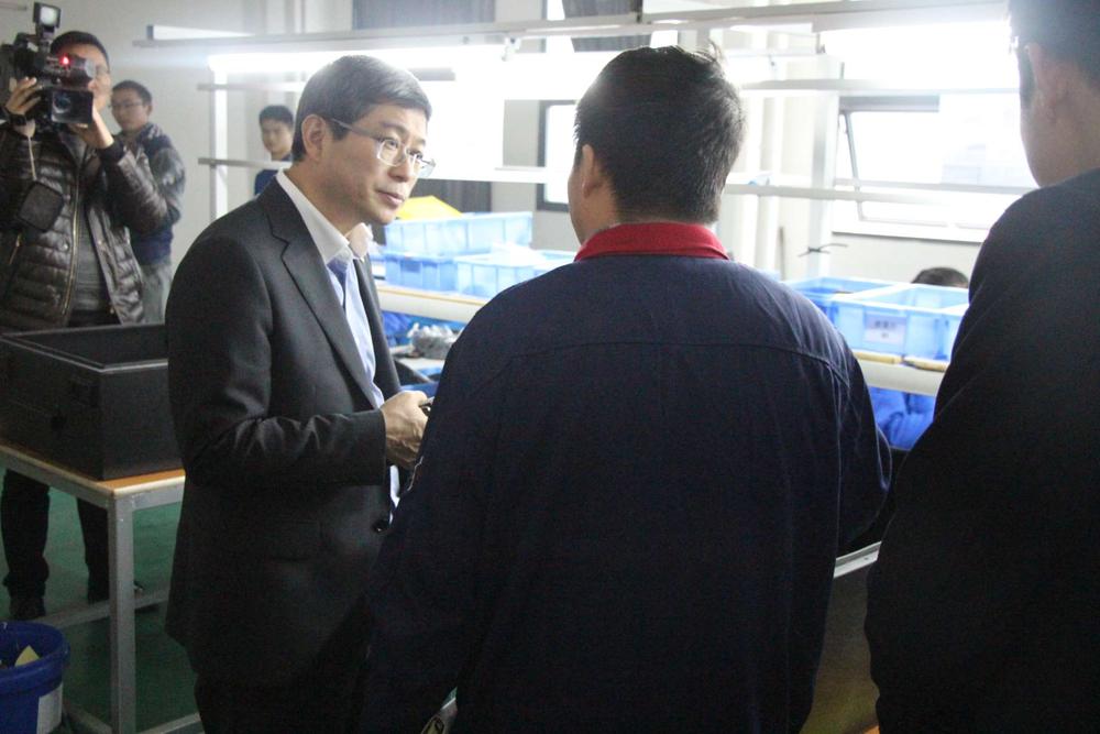 sk集团大中华区总裁孙子强来福斯特考察